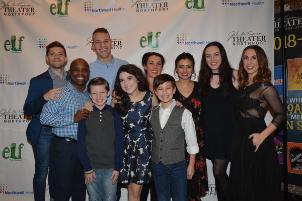 Photo Coverage: The Cast of ELF THE MUSICAL Celebrates Opening Night Image