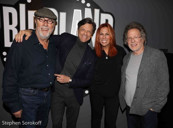 Roger Cook, Jim Caruso, Victoria Shaw, Steve Dorff Photo