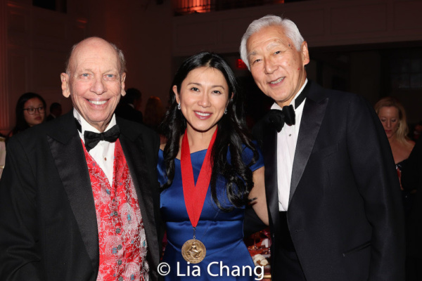 Byron Wien, New-York Historical Society trustee, honoree Dr. H.M. Agnes Hsu-Tang, Osc Photo