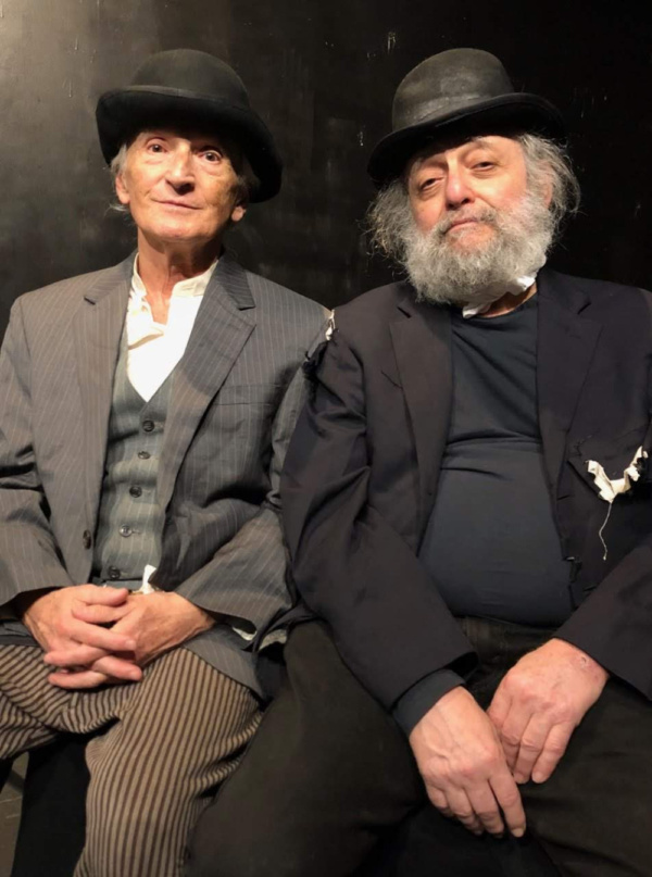 Photo Flash: First Look At Mandelbaum And Goldwaser In WAITING FOR GODOT In Yiddish 