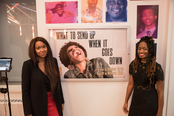 Photo Flash: Aleshea Harris's WHAT TO SEND UP WHEN IT GOES DOWN Celebrates Opening Night 