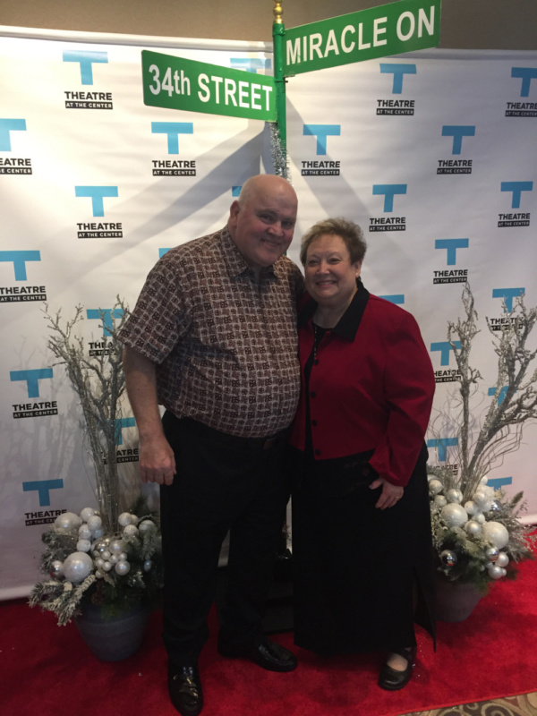 Leroy and Jamie Marsh at Opening Night for Miracle on 34th Street at TATC Photo