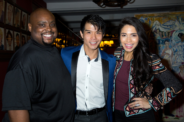 Photo Coverage: Telly Leung Receives His Portrait at Sardi's Image