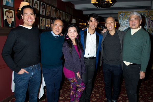 Photo Coverage: Telly Leung Receives His Portrait at Sardi's Image