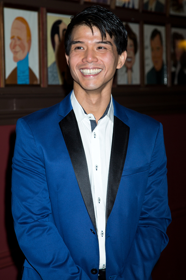 Photo Coverage: Telly Leung Receives His Portrait at Sardi's Image