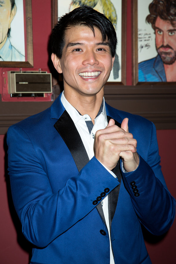 Photo Coverage: Telly Leung Receives His Portrait at Sardi's Image
