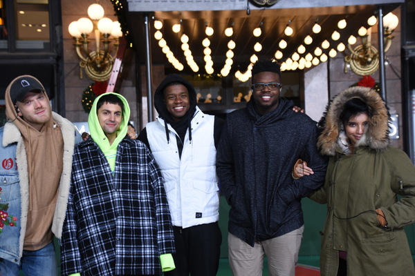 Scott Hoying, Mitch Grassi, Matt Sallee, Kevin Olusola and Kristin Maldonado Photo