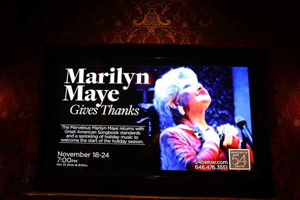 Photo Coverage: Marilyn Maye Gives Thanks Concert at Feinstein's/54 Below Image
