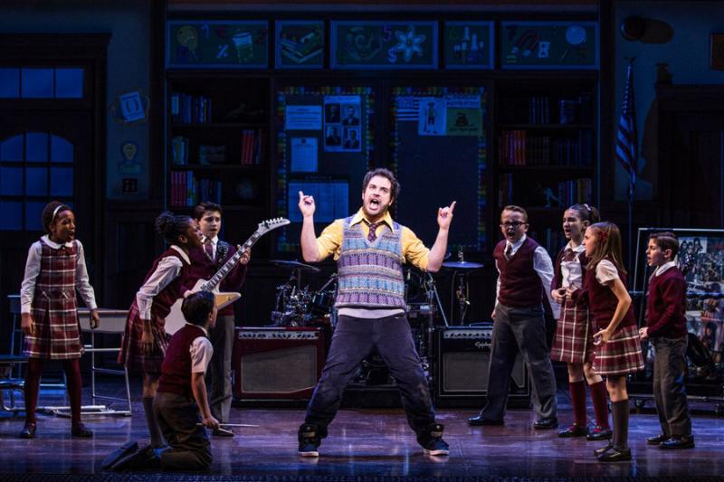 Interview: Justin Collette Talks Rocking Out Nightly Leading the Cast of SCHOOL OF ROCK Image