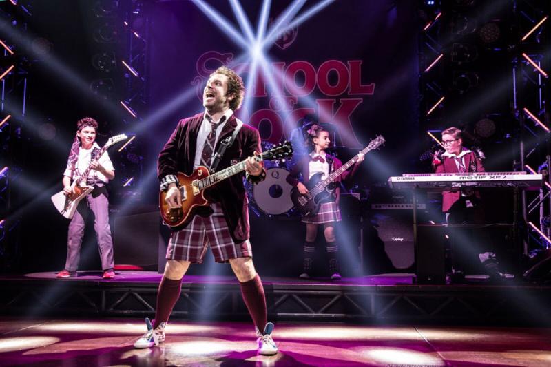 Interview: Justin Collette Talks Rocking Out Nightly Leading the Cast of SCHOOL OF ROCK Image