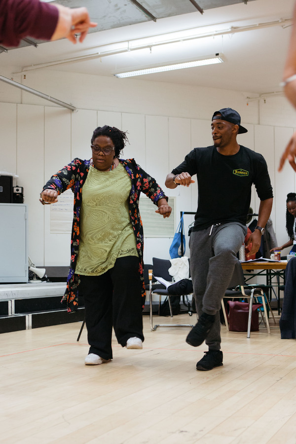 Photo Flash: In Rehearsal with NINE NIGHT Image