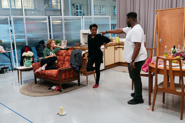 Photo Flash: In Rehearsal with NINE NIGHT Image