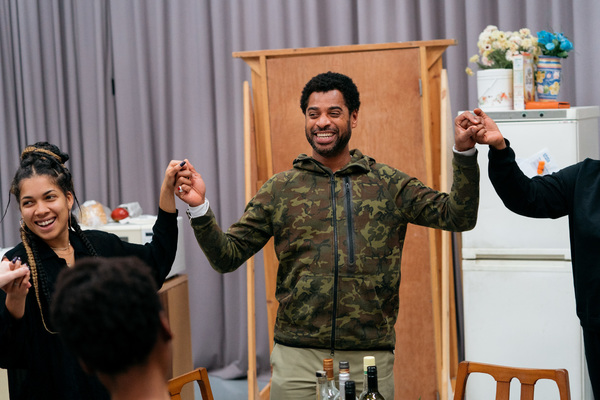 Photo Flash: In Rehearsal with NINE NIGHT Image