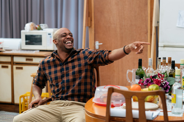 Photo Flash: In Rehearsal with NINE NIGHT Image