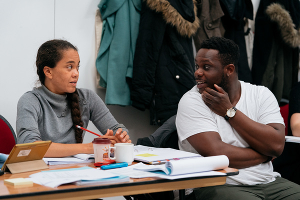 Photo Flash: In Rehearsal with NINE NIGHT Image