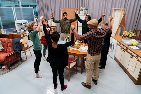 Photo Flash: In Rehearsal with NINE NIGHT Image
