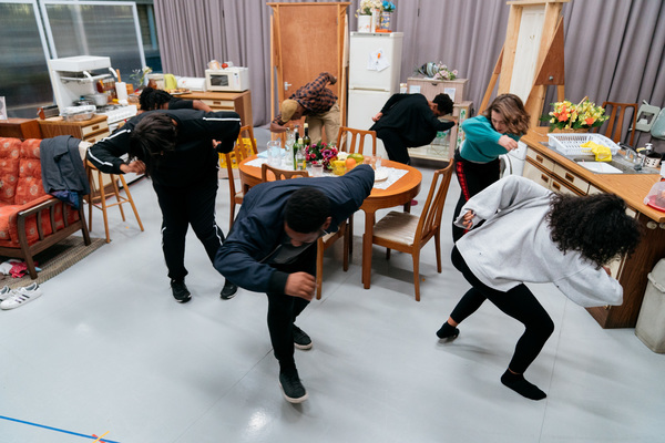 Photo Flash: In Rehearsal with NINE NIGHT Image