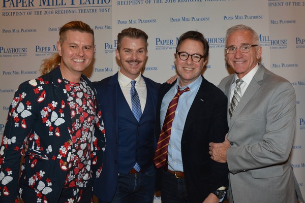 Shawn Gough, Denis Jones, Gordon Greenberg (Director) and Mark S. Hoebee Photo