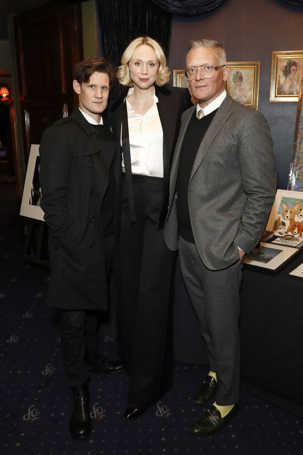 Matt Smith, Gwendoline Christie and Giles Deacon Photo