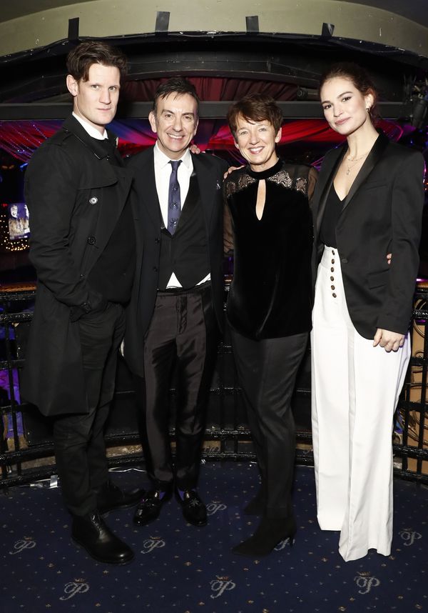 Matt Smith, Paul Roseby OBE, Dawn Airey, Chief Executive Officer of Getty Images, and Photo