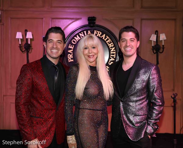 Photo Coverage: Steve Tyrell, Cady Huffman, Haley Swindal & Others at Will & Anthony Nunziata Friars Birthday Bash Image