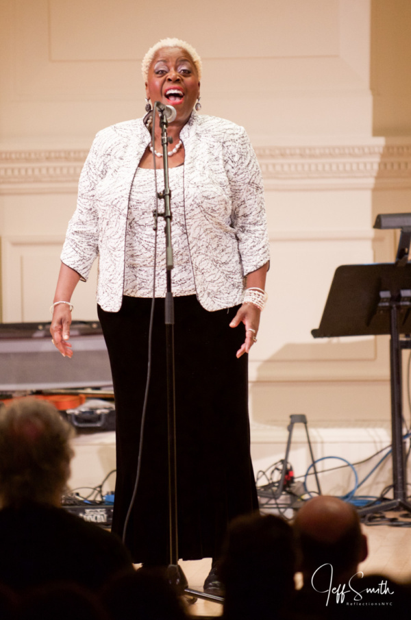 Brooklyn-born multiple award-winning actress and singer, Lillias White, performs A Hu Photo