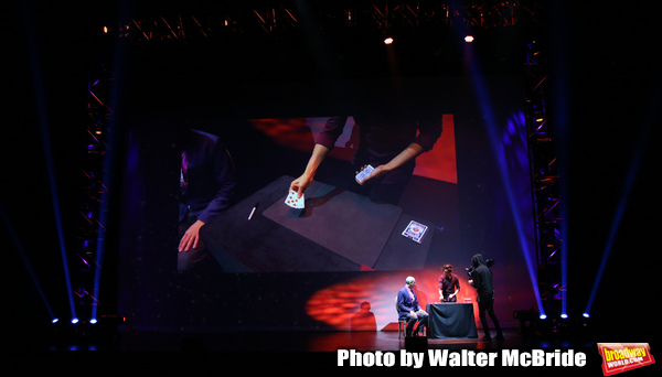 Photo Coverage: The Stars of THE ILLUSIONISTS - MAGIC OF THE HOLIDAYS Meet The Press! Image