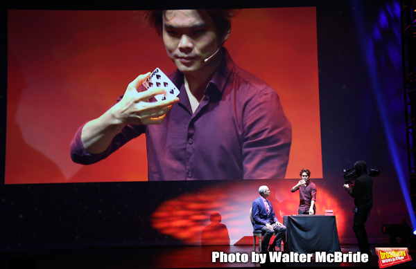 Photo Coverage: The Stars of THE ILLUSIONISTS - MAGIC OF THE HOLIDAYS Meet The Press! Image