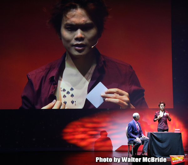 Photo Coverage: The Stars of THE ILLUSIONISTS - MAGIC OF THE HOLIDAYS Meet The Press! Image