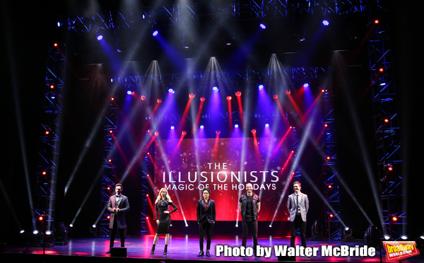 Photo Coverage: The Stars of THE ILLUSIONISTS - MAGIC OF THE HOLIDAYS Meet The Press! Image