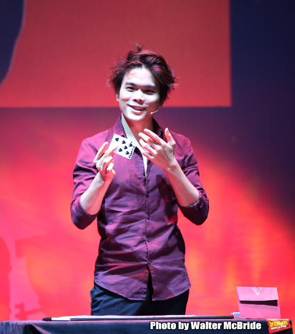 Photo Coverage: The Stars of THE ILLUSIONISTS - MAGIC OF THE HOLIDAYS Meet The Press! Image