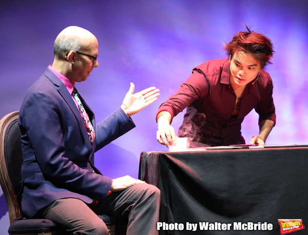 Photo Coverage: The Stars of THE ILLUSIONISTS - MAGIC OF THE HOLIDAYS Meet The Press! Image
