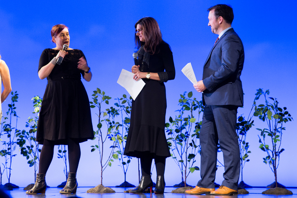 Photo Coverage: DEAR EVAN HANSEN Celebrates Two Years On Broadway With Donation to the Smithsonian Image