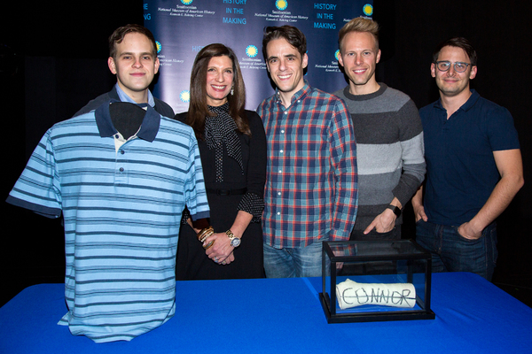 Photo Coverage: DEAR EVAN HANSEN Celebrates Two Years On Broadway With Donation to the Smithsonian Image