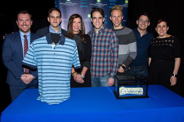 Photo Coverage: DEAR EVAN HANSEN Celebrates Two Years On Broadway With Donation to the Smithsonian Image