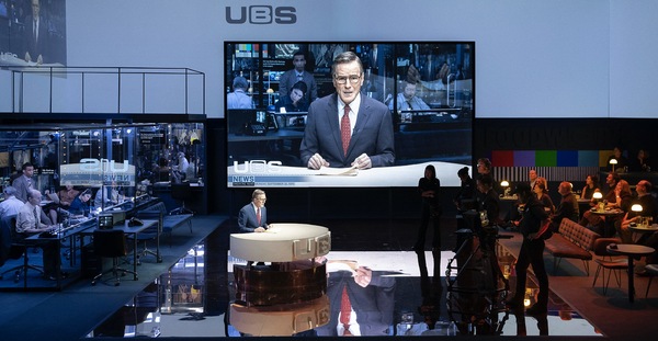 Photo Flash: First Look at Bryan Cranston, Tony Goldwyn, Tatiana Maslany & More in NETWORK! Image