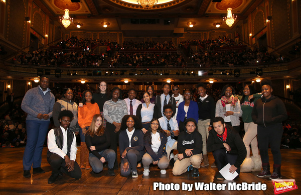 Photo Coverage: Inside The Latest HAMILTON eduHAM Matinee Q&A With NYC Students Image