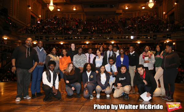 Photo Coverage: Inside The Latest HAMILTON eduHAM Matinee Q&A With NYC Students Image