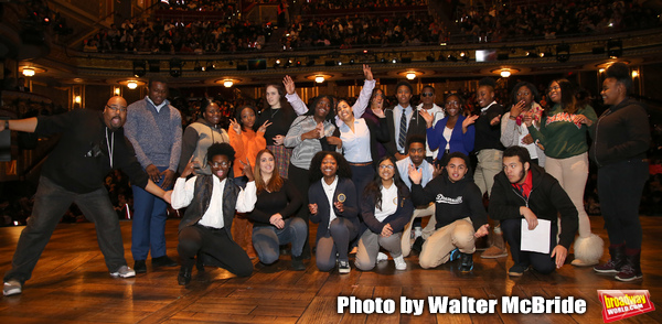 Photo Coverage: Inside The Latest HAMILTON eduHAM Matinee Q&A With NYC Students Image