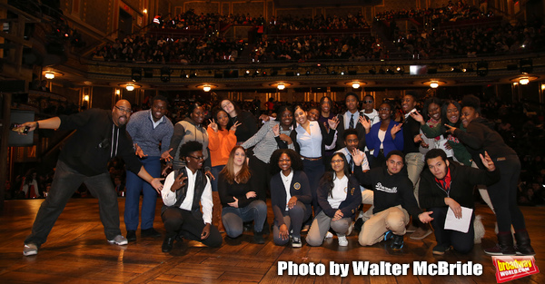 Photo Coverage: Inside The Latest HAMILTON eduHAM Matinee Q&A With NYC Students Image