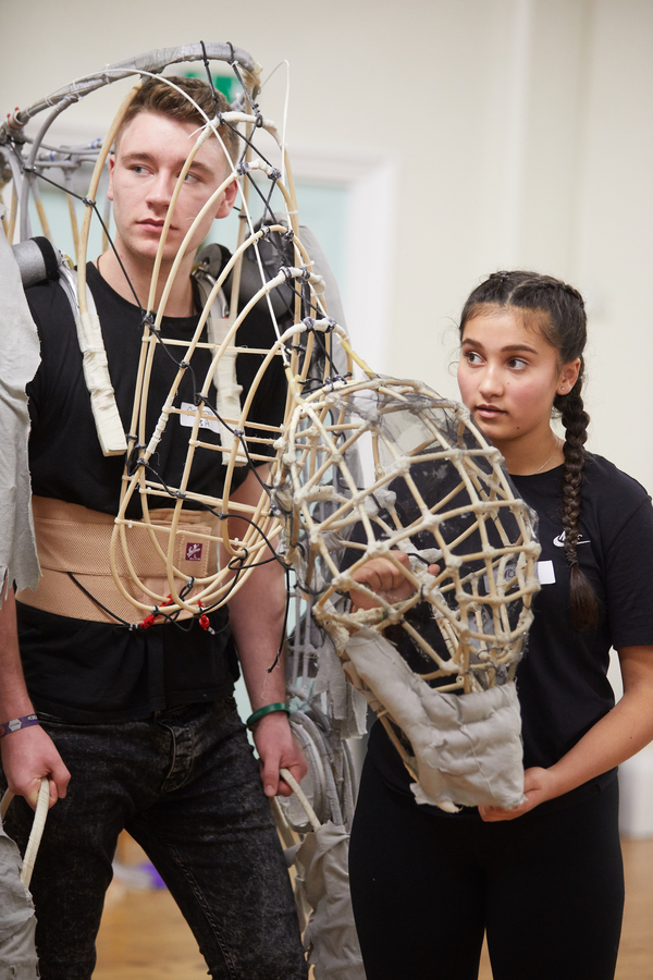 Photo Flash: Inside Rehearsal For Rose Theatre Kingston's HANSEL AND GRETEL 