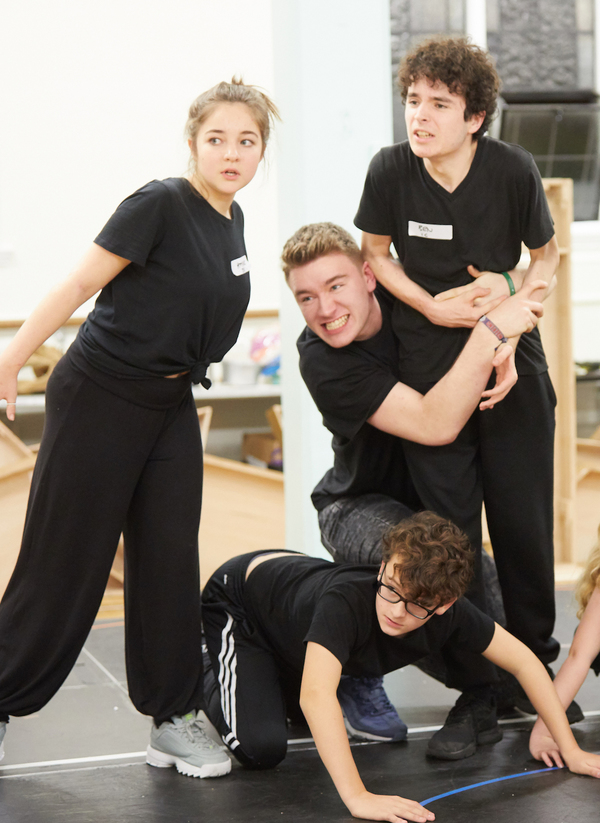 Photo Flash: Inside Rehearsal For Rose Theatre Kingston's HANSEL AND GRETEL 