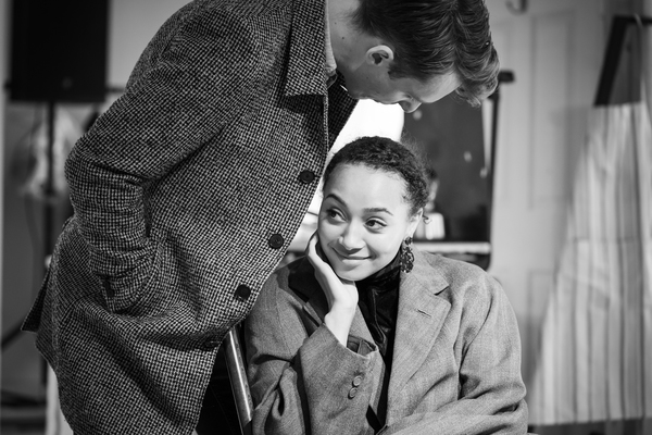 Photo Flash: Inside Rehearsal For PINTER FIVE Image