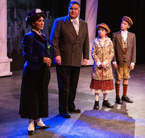 Photo Flash: MARY POPPINS Flies Into Vintage Theatre Image