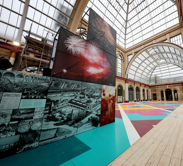 Photo Flash: Get a First Look at Alexandra Palace's Newly Restored East Court and Theatre Image