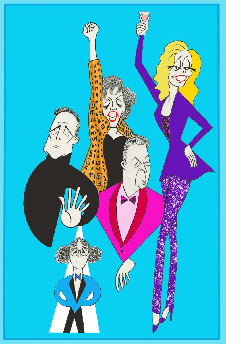 BWW Exclusive: Ken Fallin Draws the Stage - THE PROM! Image