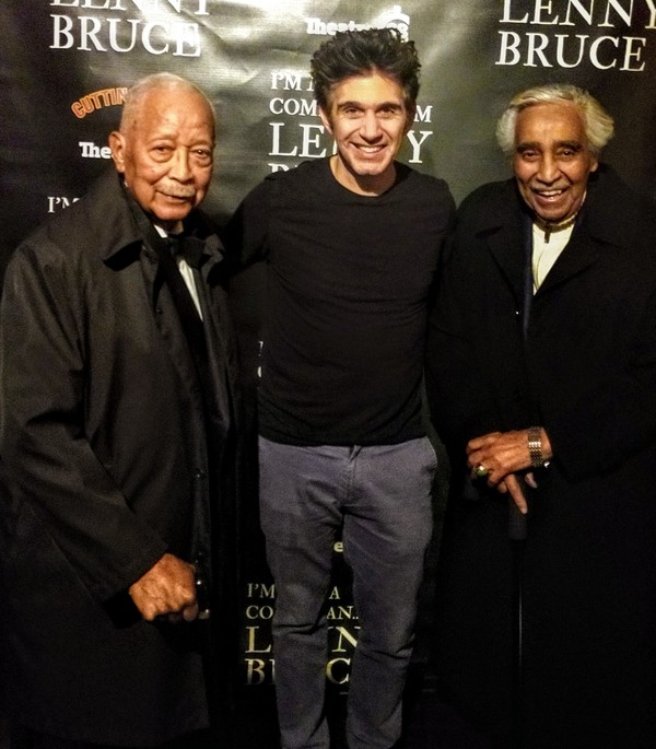 Photo Flash: NYC Politicians Pay A Visit To I'M NOT A COMEDIAN...I'M LENNY BRUCE Image