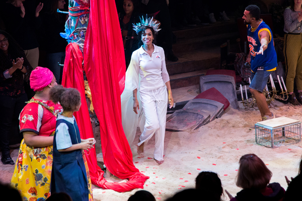 Photo Coverage: Michelle Williams Takes Her First Bows in ONCE ON THIS ISLAND Image