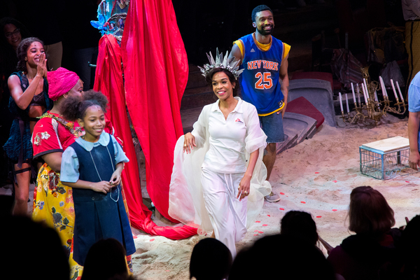 Photo Coverage: Michelle Williams Takes Her First Bows in ONCE ON THIS ISLAND Image
