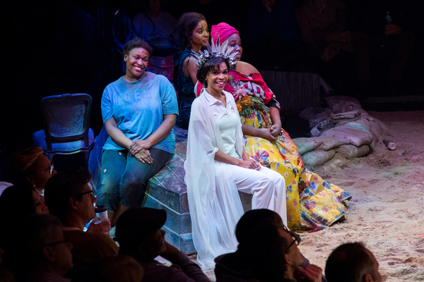 Michelle Williams and the cast of ONCE ON THIS ISLAND Photo